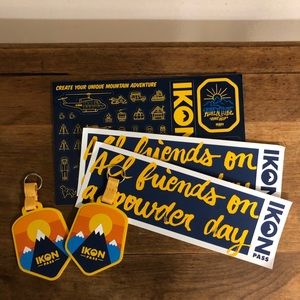 Ikon | Sticker and keychain pack